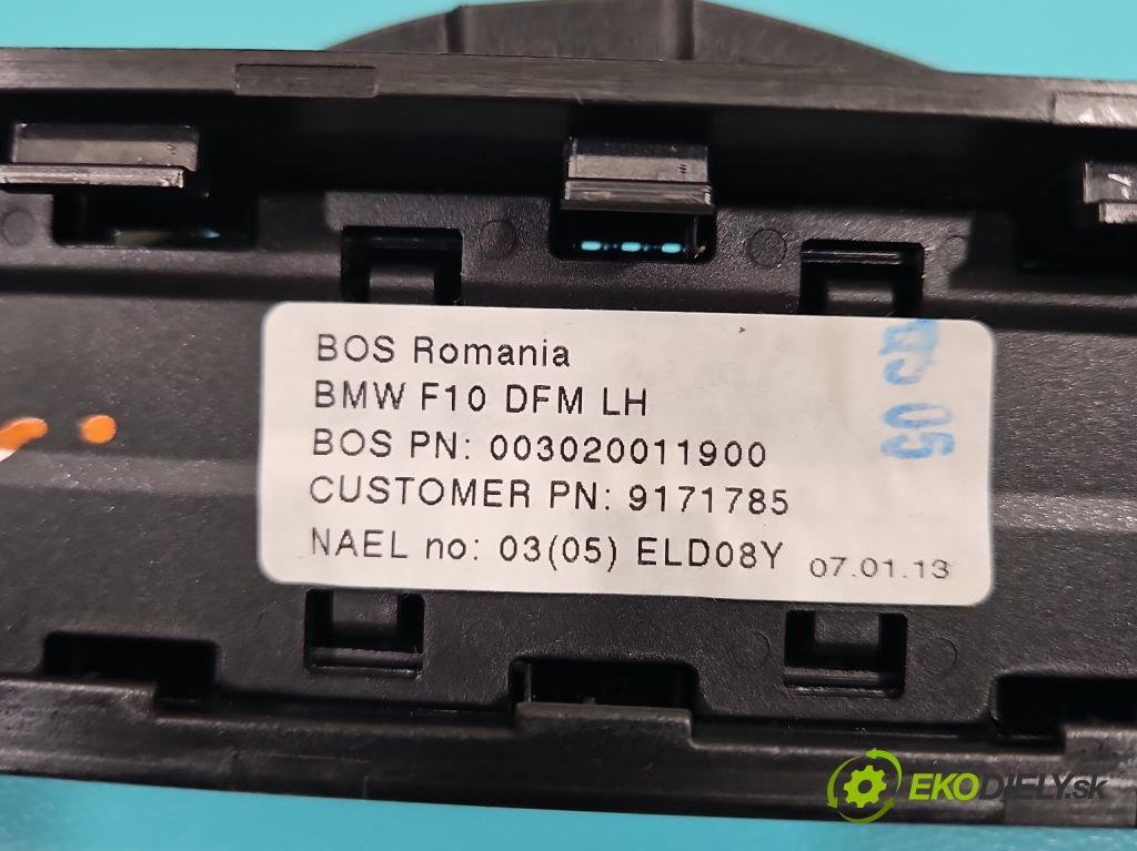 Bmw 5 F10 2010-2017 2.0b 184hp automatic 135 kW 1997 cm3 4- roleta 9171785 (Roleta kufra)