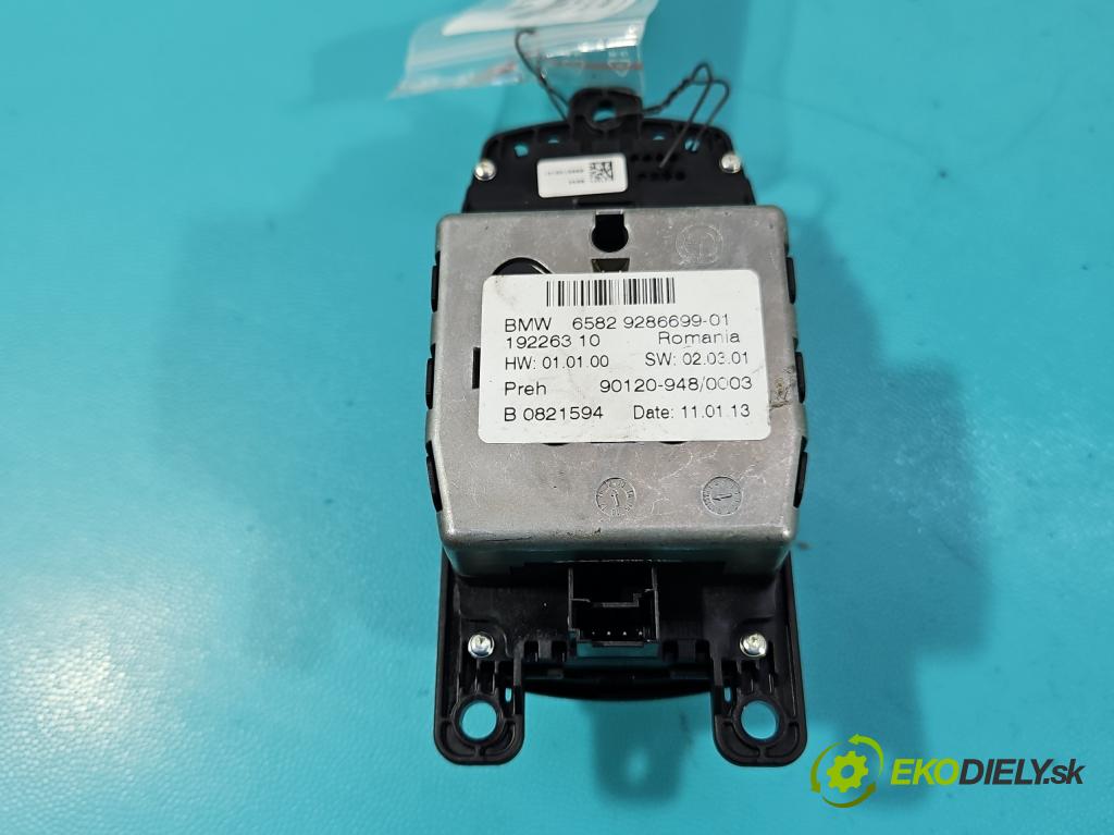 Bmw 5 F10 2010-2017 2.0b 184hp automatic 135 kW 1997 cm3 4- prepínač rádio: navigácie 9286699