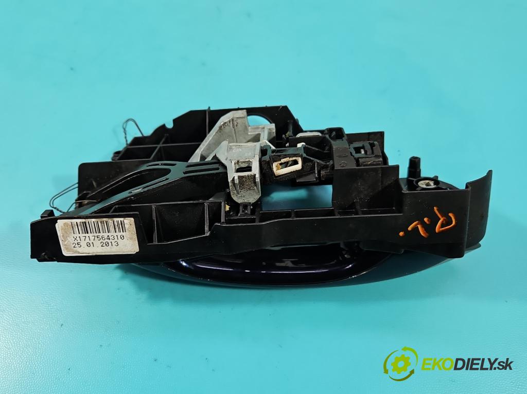 Bmw 5 F10 2010-2017 2.0b 184hp automatic 135 kW 1997 cm3 4- rukoväť predné ľavé mimo: 7564310 (Kľučka dverí vonkajšia predná ľavá)