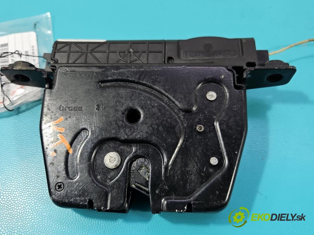 Bmw 5 F10 2010-2017 2.0b 184hp automatic 135 kW 1997 cm3 4- zámok kufrové dvere zadné 51247191212