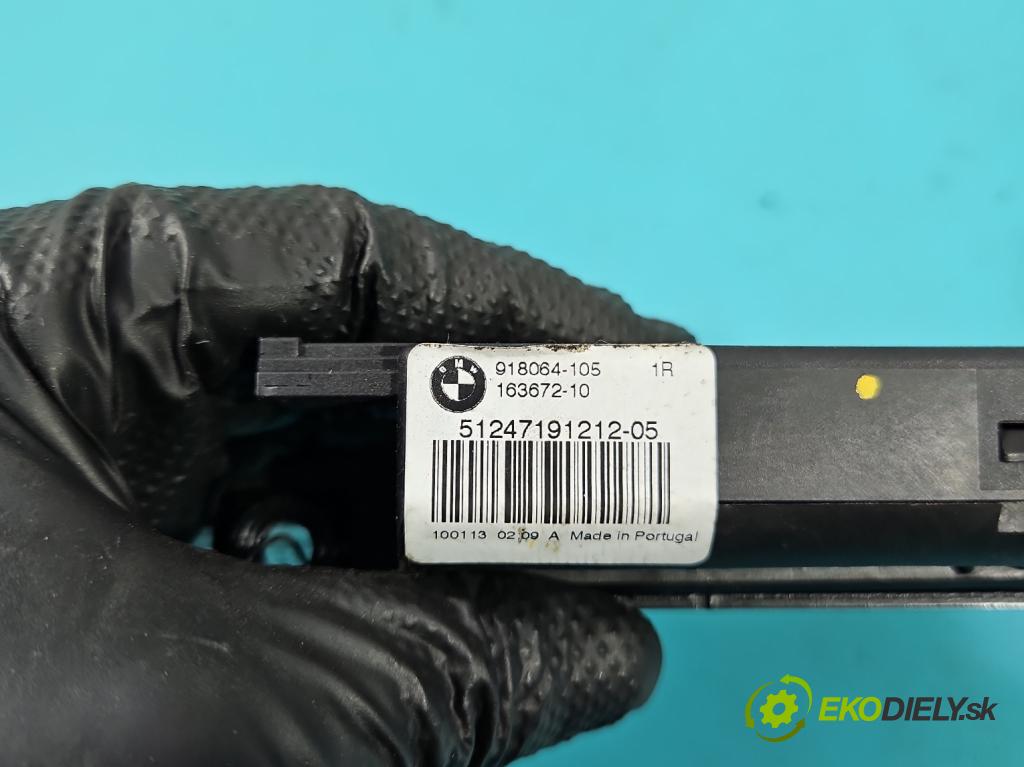 Bmw 5 F10 2010-2017 2.0b 184hp automatic 135 kW 1997 cm3 4- zámok kufrové dvere zadné 51247191212