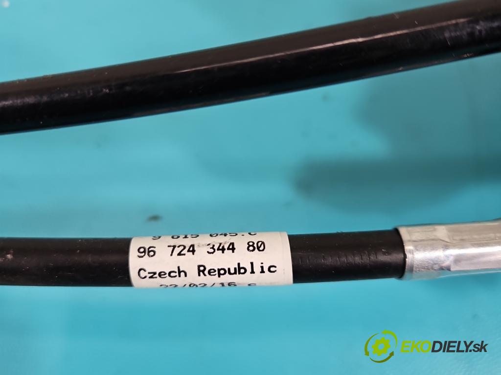 Peugeot Partner II 2008-2018 1.6 hdi 90 HP manual 66 kW 1560 cm3 5- Páka: Změny: stupeň,rýchlosť 9671422580 (Rýchlostná páka (kulisa))