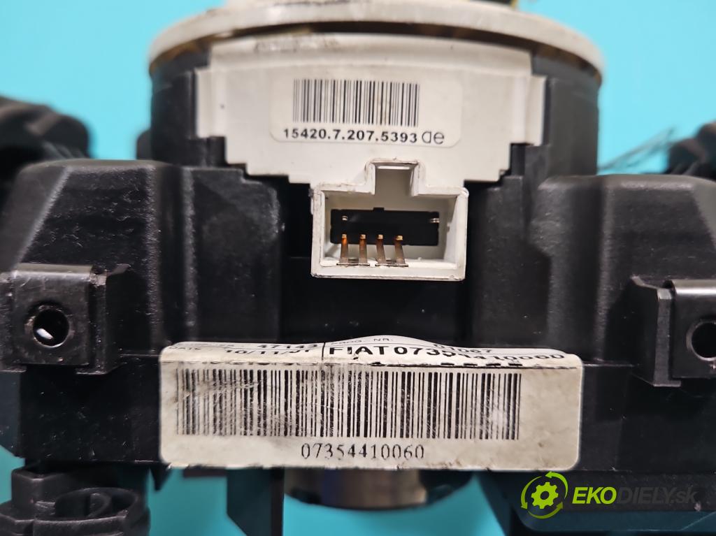 Fiat Bravo II 2007-2014 1.9 jtd 120 HP manual 88 kW 1910 cm3 5- prepínač komplex: 07354410060 (Prepínacie páčky pod volantom)