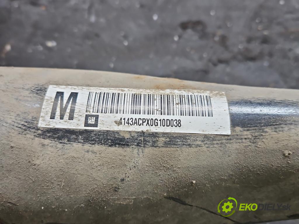 Opel Astra V  2015-2022 1.5 cdti 105 hp manual 77 kW 1496 cm3 5- zadní výztuha  (Zadní výztuha)