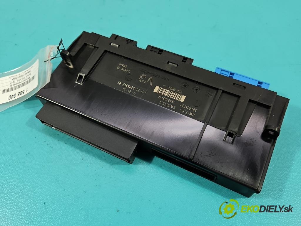 Bmw 5 F10 2010-2017 2.0b 184hp automatic 135 kW 1997 cm3 4- riadiaca jednotka komfortu 504D15F01