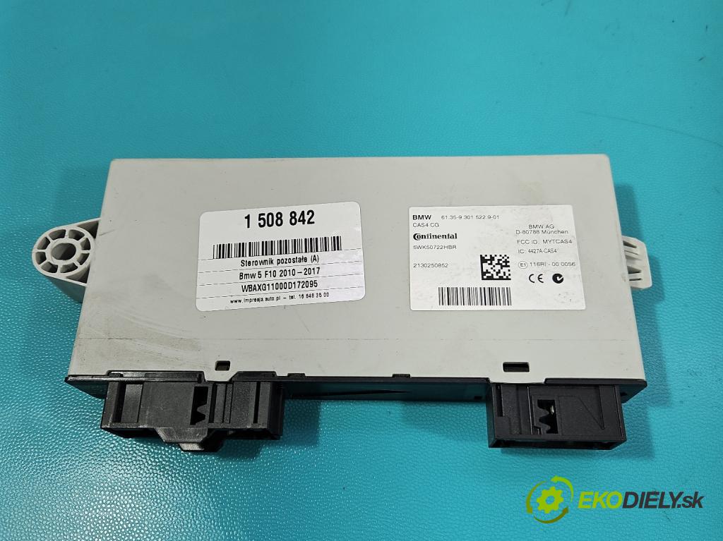 Bmw 5 F10 2010-2017 2.0b 184hp automatic 135 kW 1997 cm3 4- riadiaca jednotka ostatné 93015229