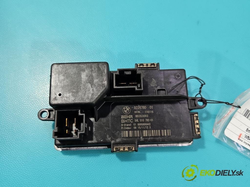 Bmw 5 F10 2010-2017 2.0b 184 hp automatic 135 kW 1997 cm3 4- rezistor 9226780