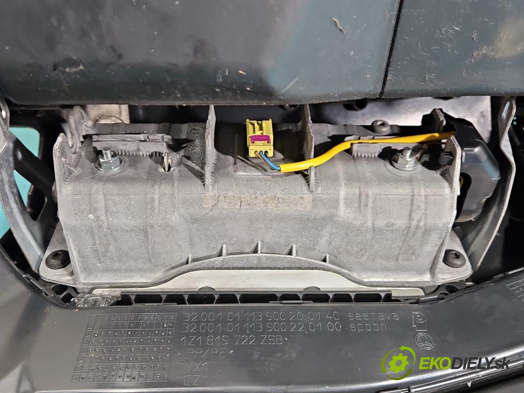 Skoda Octavia II 2004-2013 1.9 tdi 105 hp manual 77 kW 1896 cm3 5- kokpit,přistrojova deska