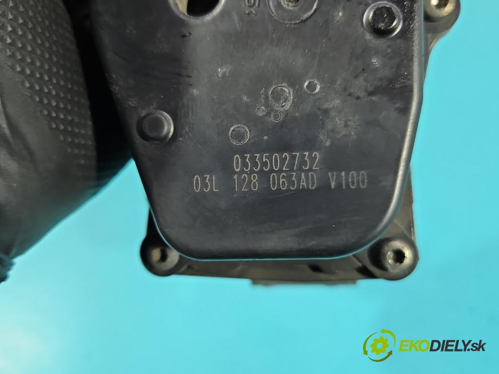 Seat Ibiza IV 6J 2008-2017 1.6 tdi 105 HP manual 77 kW 1598 cm3 5- klapka 03L128063AD (Škrtiaca klapka)