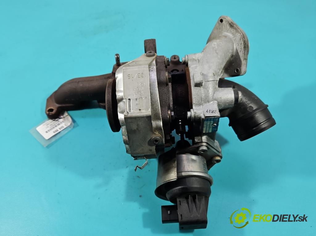 Seat Ibiza IV 6J 2008-2017 1.6 tdi 105 HP manual 77 kW 1598 cm3 5- turbodúchadlo, turbo BV39F-0136 (Turbodúchadlo (kompletné))
