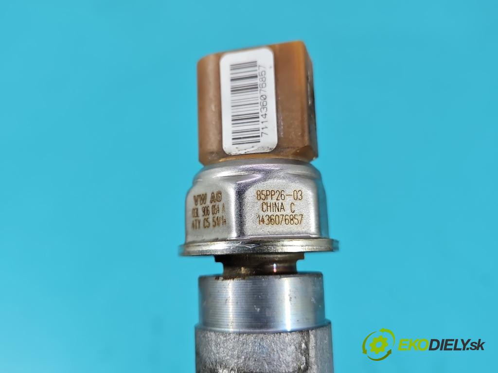 Seat Ibiza IV 6J 2008-2017 1.6 tdi 105 HP manual 77 kW 1598 cm3 5- lišta vstrekovacia 03L130089B (Vstrekovacia lišta)