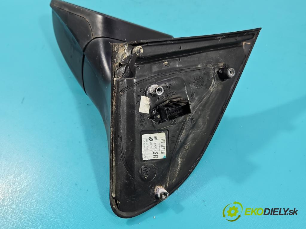 Opel Astra III 2004-2014 1.8 16V 125 HP manual 92 kW 1796 cm3 3- zrkadlo ľavé 13140673 (Kľučka dverí ostatné)