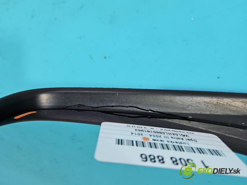 Opel Astra III 2004-2014 1.8 16V 125 HP manual 92 kW 1796 cm3 3- zrkadlo ľavé 13140673 (Kľučka dverí ostatné)