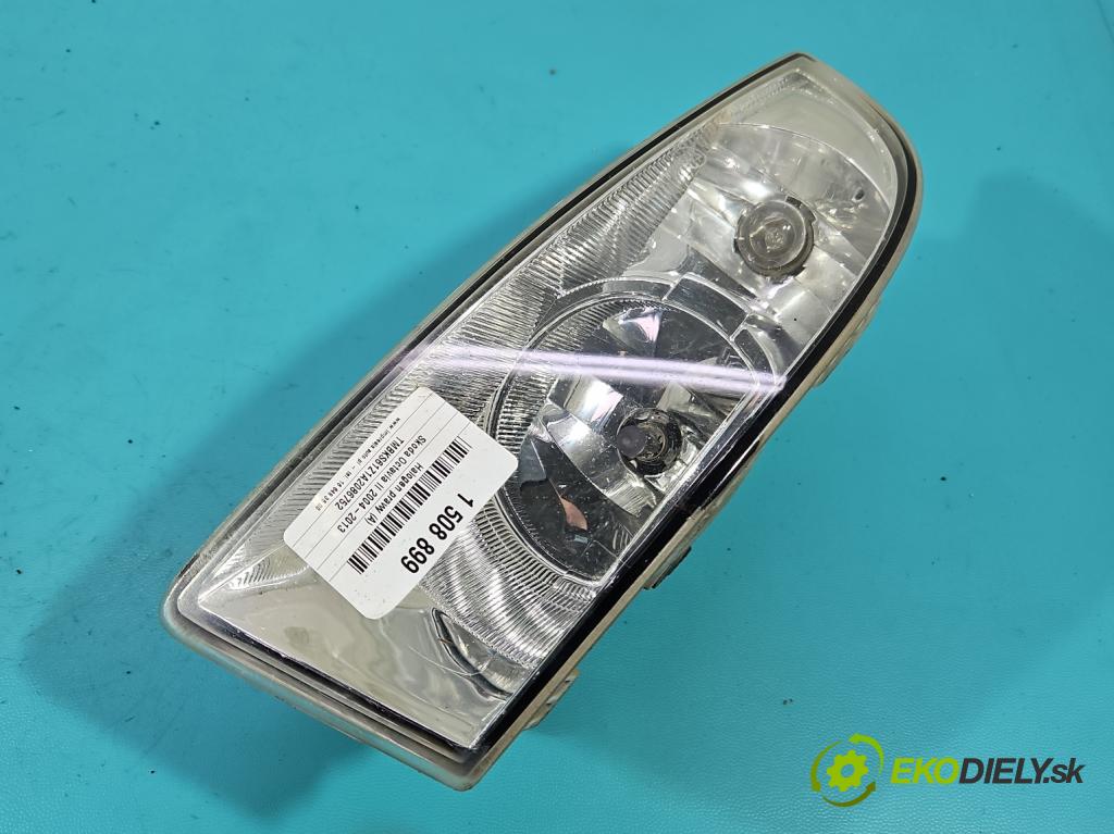 Skoda Octavia II 2004-2013 1.9 tdi 105 hp manual 77 kW 1896 cm3 5- Halogen pravý  (Klika dveří ostatní)