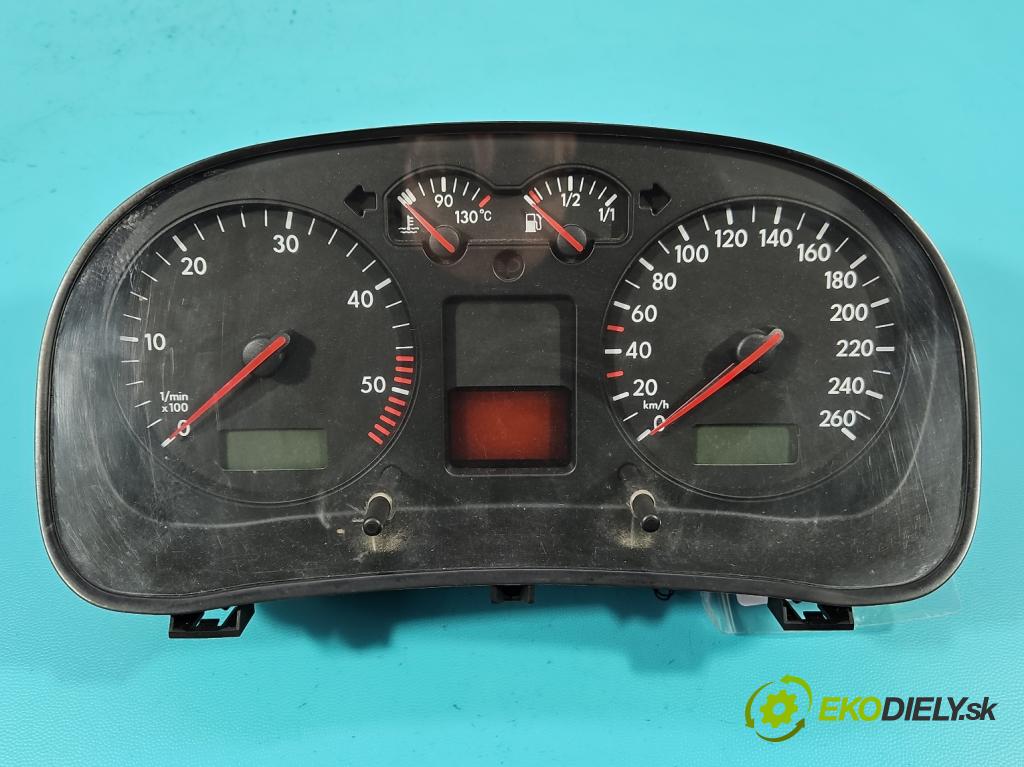 Vw Golf IV 1997-2003 1.9 tdi 101 HP manual 74 kW 1896 cm3 5- prístrojovka/ budíky 1J0920826C (Prístrojová doska)