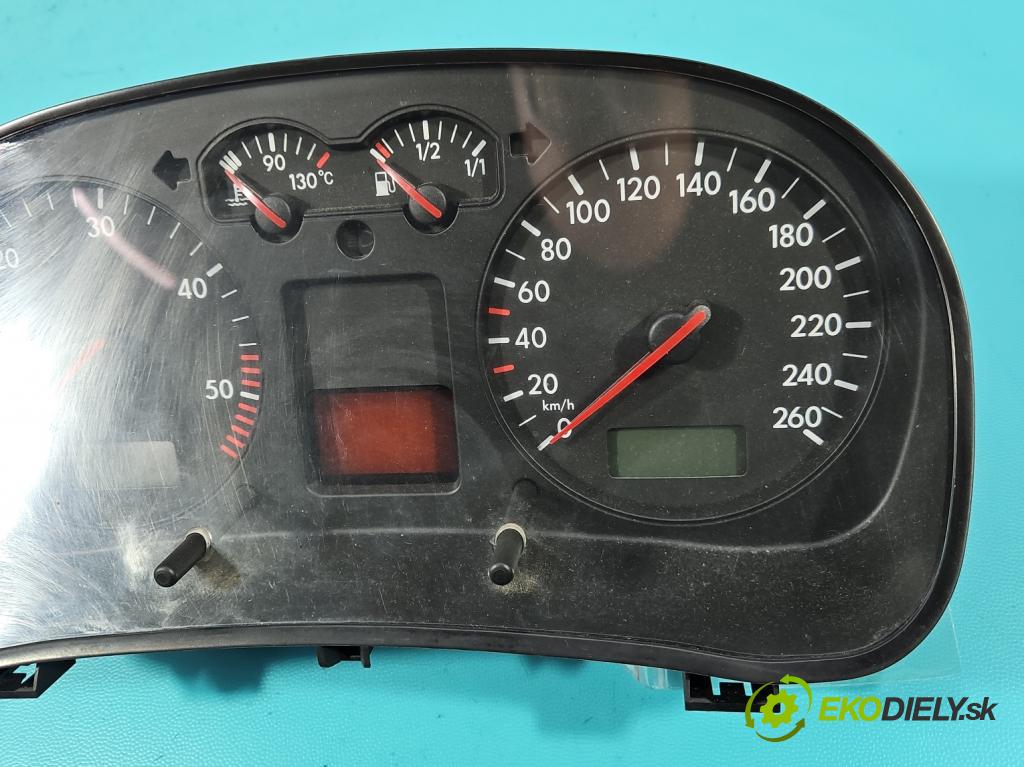 Vw Golf IV 1997-2003 1.9 tdi 101 HP manual 74 kW 1896 cm3 5- prístrojovka/ budíky 1J0920826C (Prístrojová doska)