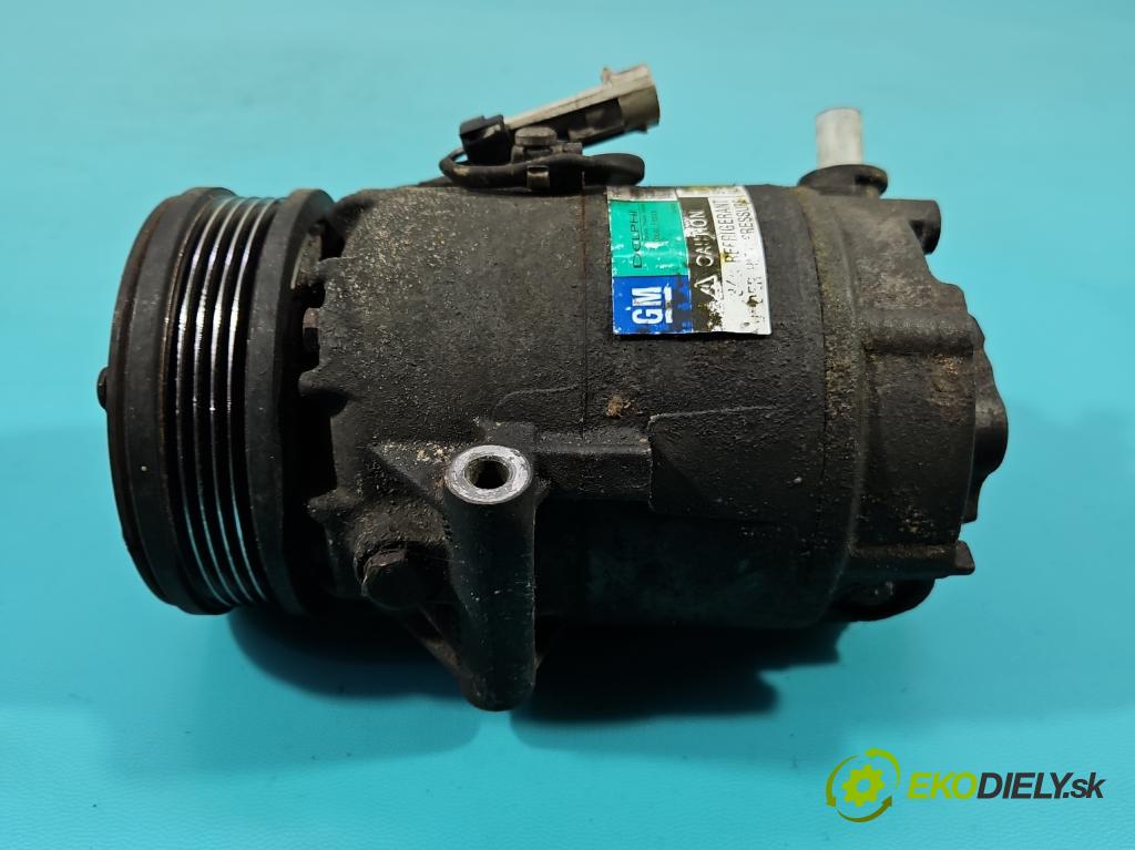 Opel Astra III 2004-2014 1.8 16V 125 HP manual 92 kW 1796 cm3 3- Kompresor: klimatizácie 13124749 (Kompresor klimatizácie)