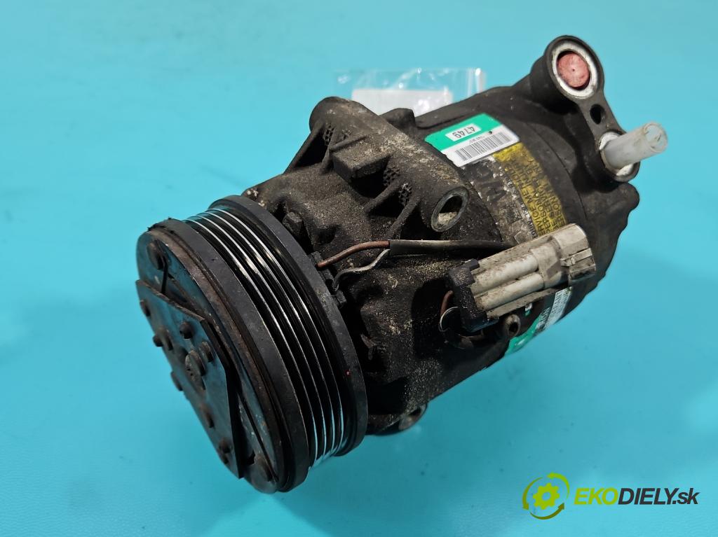 Opel Astra III 2004-2014 1.8 16V 125 HP manual 92 kW 1796 cm3 3- Kompresor: klimatizácie 13124749 (Kompresor klimatizácie)