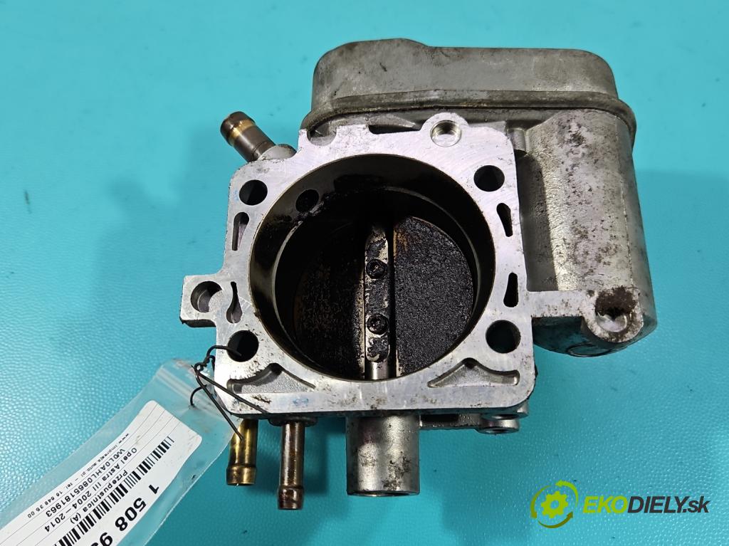 Opel Astra III 2004-2014 1.8 16V 125 HP manual 92 kW 1796 cm3 3- klapka 10106B5822 (Škrtiaca klapka)