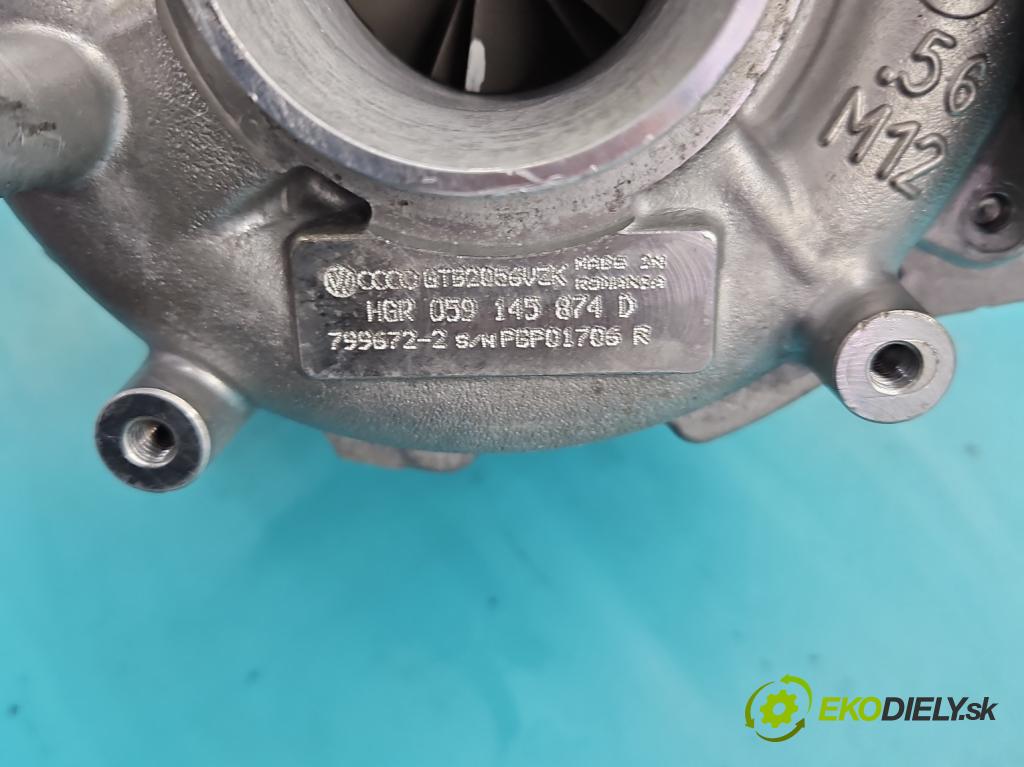 Audi A6 C7 2011-2018 3.0 tdi 204 HP automatic 150 kW 2967 cm3 4- turbodúchadlo, turbo repasovaná 799672-2