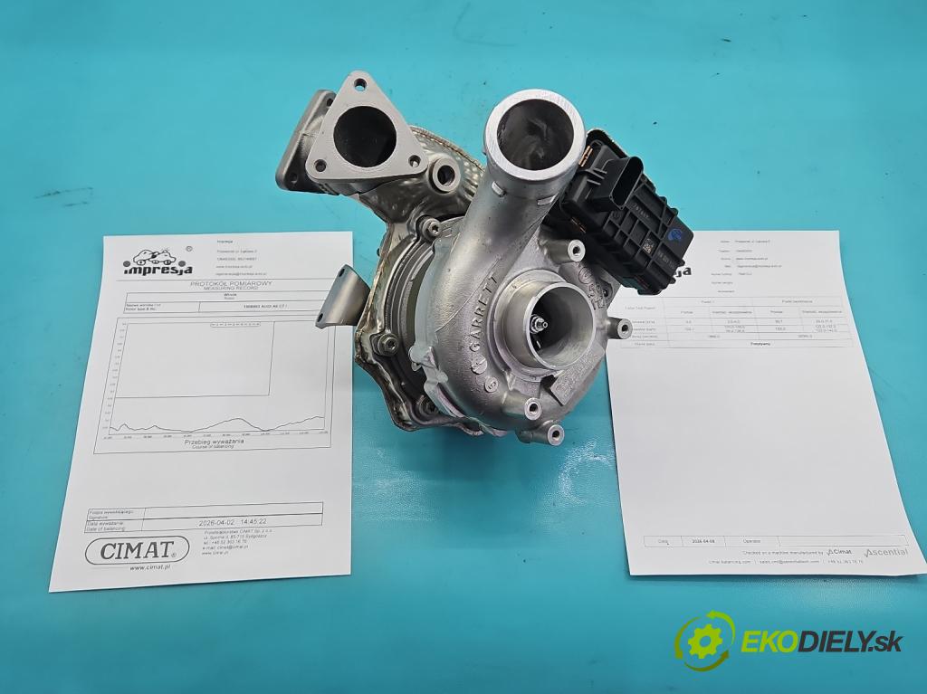 Audi A6 C7 2011-2018 3.0 tdi 204 hp automatic 150 kW 2967 cm3 4- Turbodmychadlo repasováno 799672-2