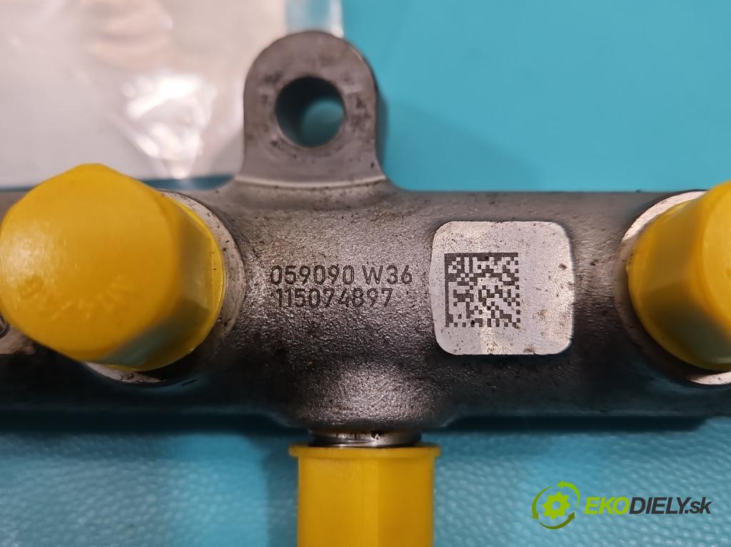 Audi A6 C7 2011-2018 3.0 tdi 204 HP automatic 150 kW 2967 cm3 4- lišta vstrekovacia 059130090CB (Vstrekovacia lišta)