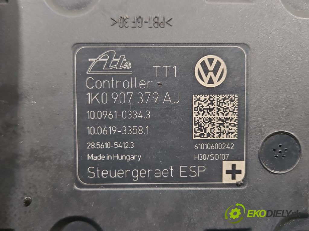 Skoda Octavia II 2004-2013 1.9 tdi 105 HP manual 77 kW 1896 cm3 5- čerpadlo abs 1K0614517AT (Pumpa ABS)