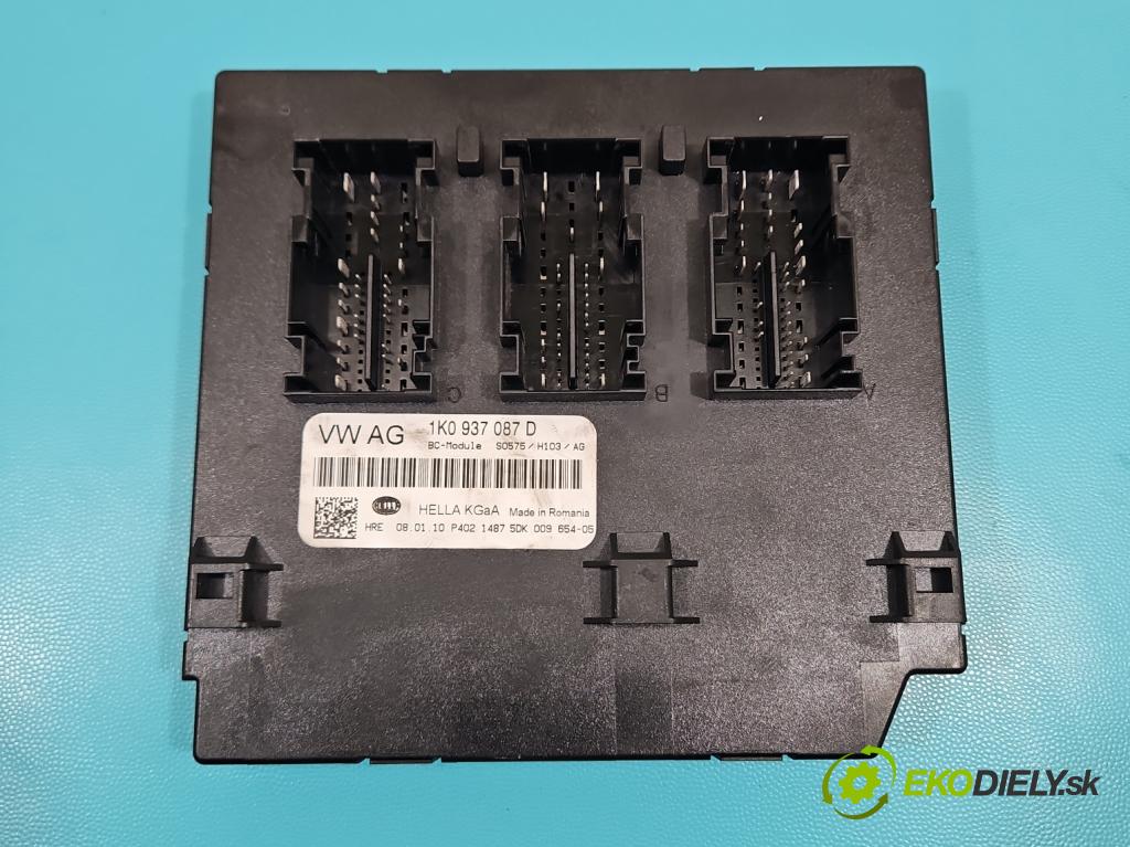 Skoda Octavia II 2004-2013 1.9 tdi 105 HP manual 77 kW 1896 cm3 5- riadiaca jednotka komfortu 1K0937087D