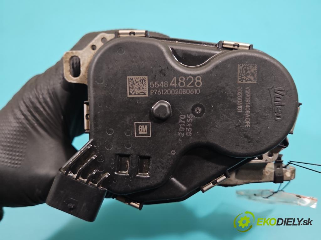 Opel Astra V  2015-2022 1.5 cdti 105 HP manual 77 kW 1496 cm3 5- klapka 55484828 (Škrtiaca klapka)