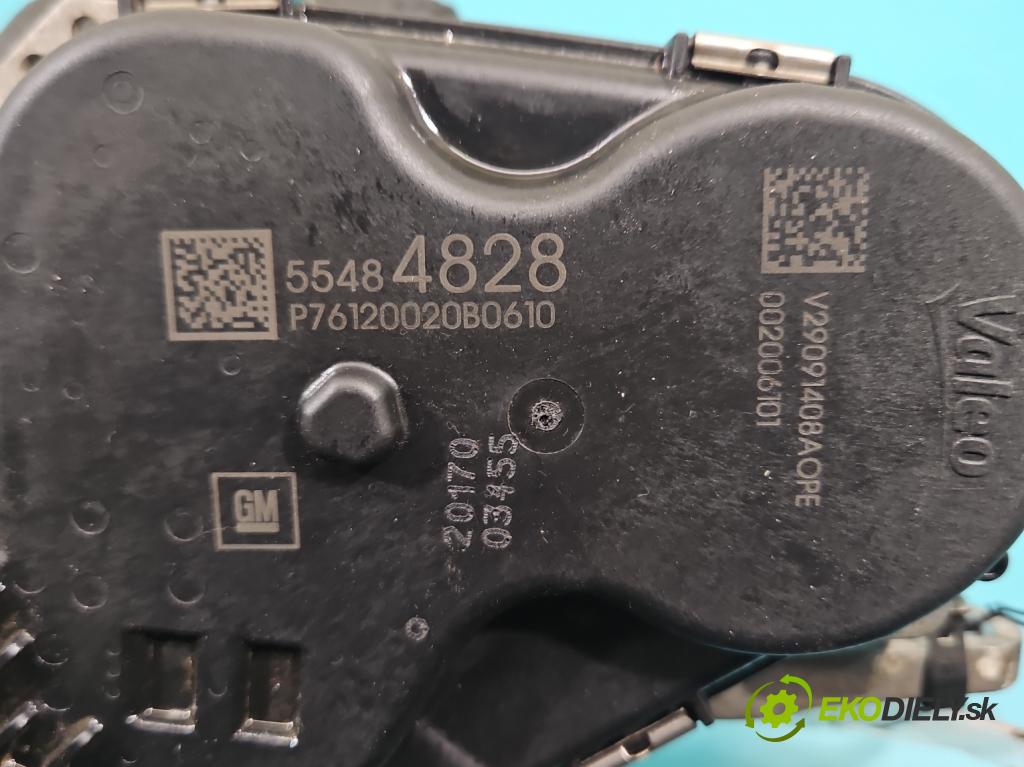 Opel Astra V  2015-2022 1.5 cdti 105 HP manual 77 kW 1496 cm3 5- klapka 55484828 (Škrtiaca klapka)