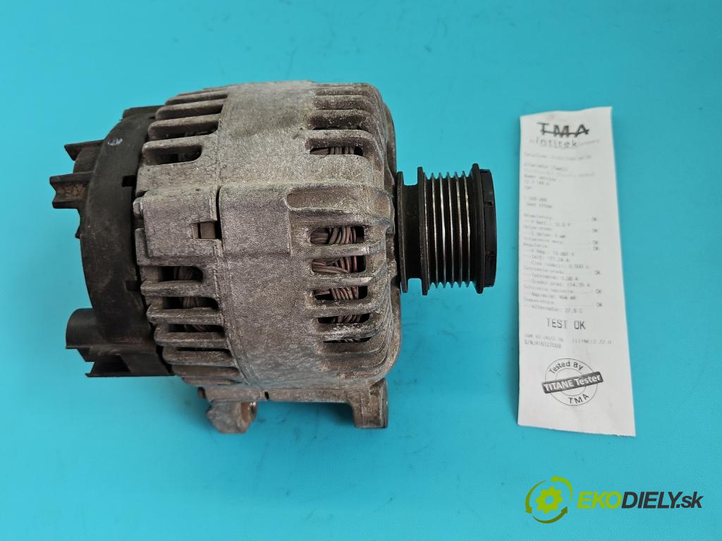Seat Altea 2.0 tdi 140 HP automatic 103 kW 1968 cm3 5- Alternator 06F903023C (Alternátor)