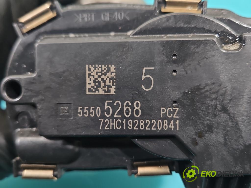 Opel Astra V  2015-2022 1.5 cdti 105 HP manual 77 kW 1496 cm3 5- klapka 55505268 (Škrtiaca klapka)