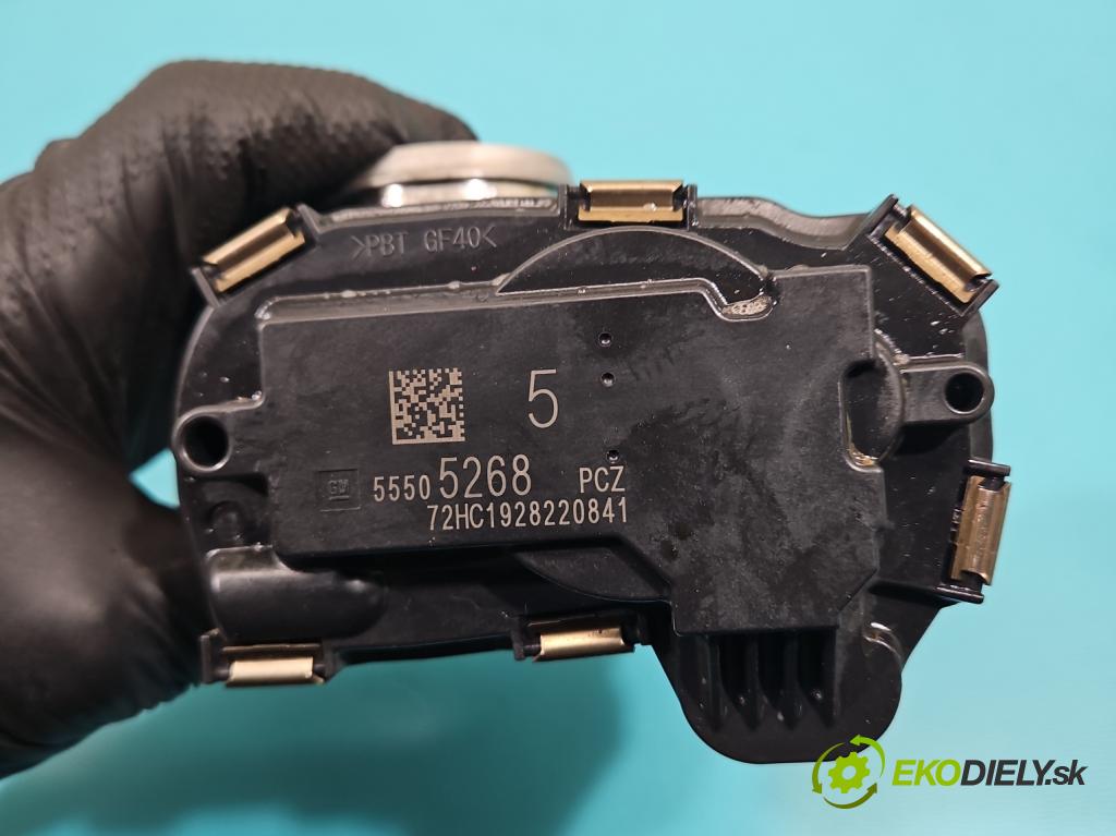 Opel Astra V  2015-2022 1.5 cdti 105 HP manual 77 kW 1496 cm3 5- klapka 55505268 (Škrtiaca klapka)