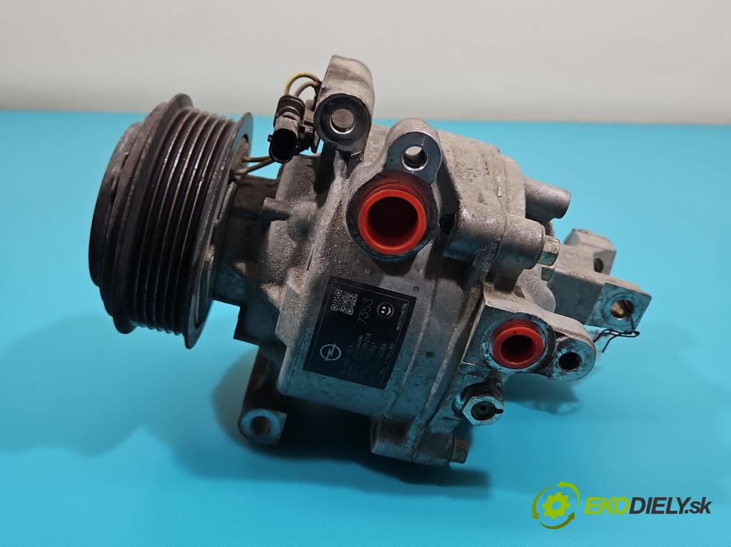 Opel Astra V  2015-2022 1.5 cdti 105 HP manual 77 kW 1496 cm3 5- Kompresor: klimatizácie 39217353 (Kompresor klimatizácie)