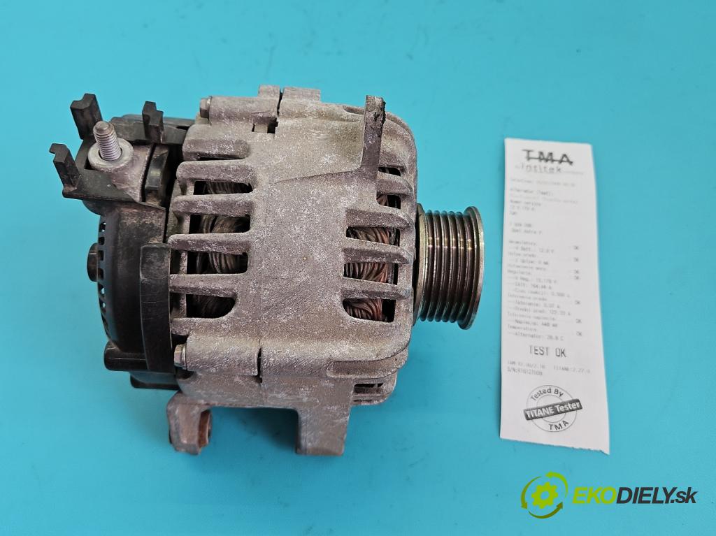 Opel Astra V  2015-2022 1.5 cdti 105 HP manual 77 kW 1496 cm3 5- Alternator 39218015 (Alternátor)