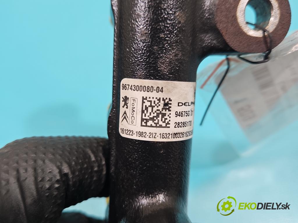 Ford Mondeo Mk5 2014-2022 2.0 tdci 179KM automatic 132 kW 1997 cm3 5- lišta vstrekovacia 9674300080-04 (Vstrekovacia lišta)