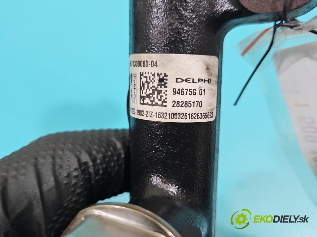 Ford Mondeo Mk5 2014-2022 2.0 tdci 179KM automatic 132 kW 1997 cm3 5- lišta vstrekovacia 9674300080-04 (Vstrekovacia lišta)