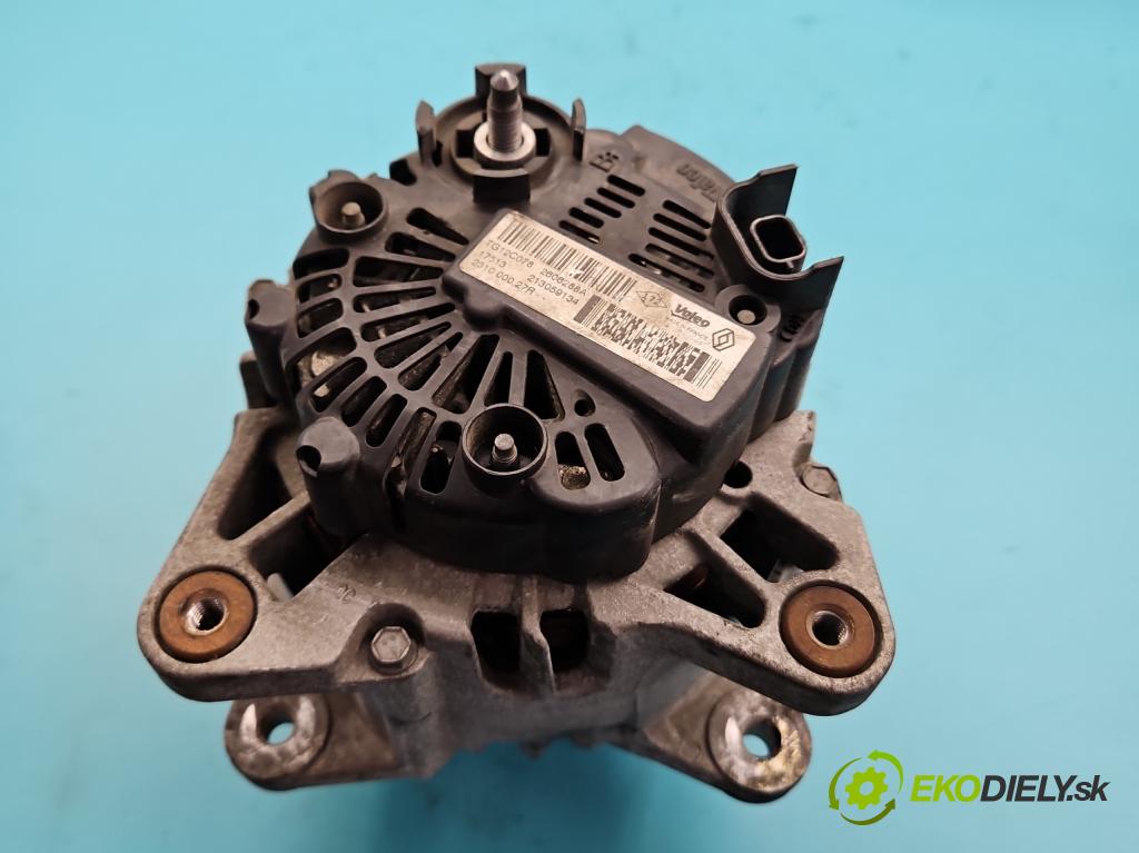 Renault Megane III 2008-2016 1.5 dci 110 HP manual 81 kW 1461 cm3 5- Alternator 231000027R (Alternátor)