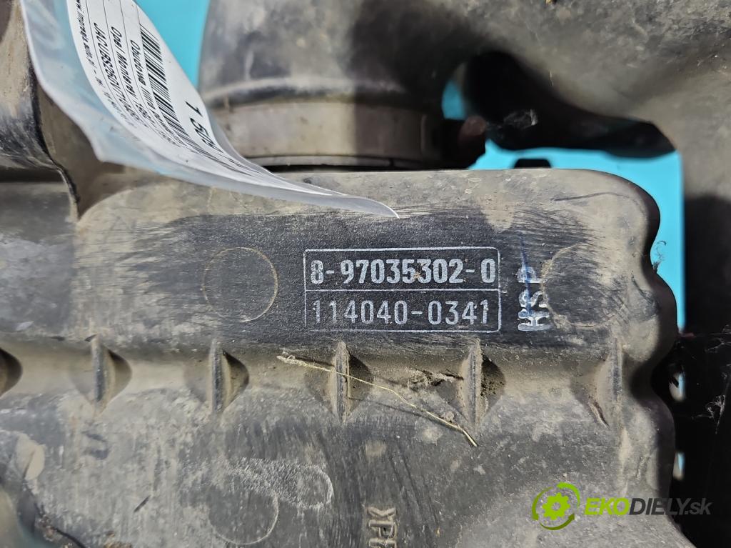 Opel Monterey 1992-1999 3.2 24V 177 hp manual 130 kW 3165 cm3 5- obal filtra vzduchu 8-97035302-0 (Kryt vzduchového filtru)