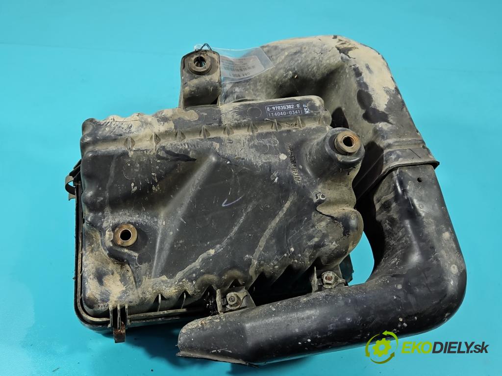 Opel Monterey 1992-1999 3.2 24V 177 hp manual 130 kW 3165 cm3 5- obal filtra vzduchu 8-97035302-0 (Kryt vzduchového filtru)