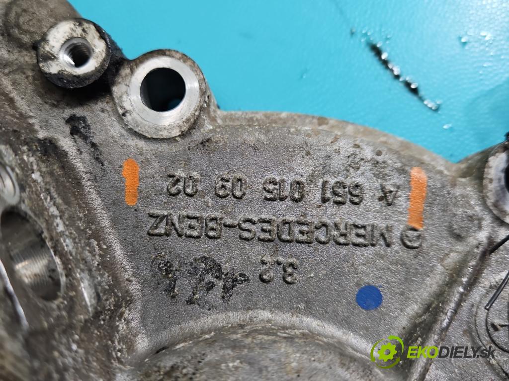 Mercedes E W212 2009-2016 2.2 CDI 136hp automatic 100 kW 2143 cm3 5- obal vačkový A6510150902 (Kryt motoru )