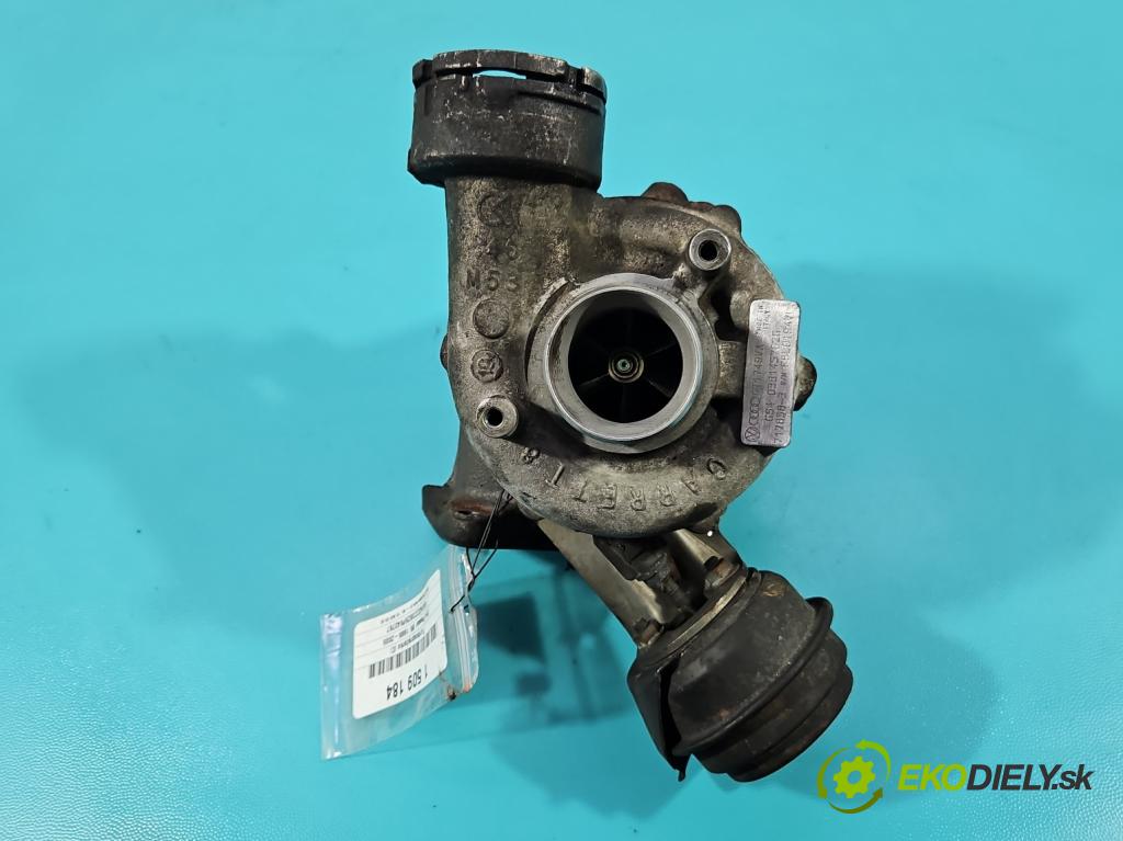 Vw Passat B5 1995-2005 1.9 tdi 101 HP manual 74 kW 1896 cm3 4- turbodúchadlo, turbo 717858-3 (Turbodúchadlo (kompletné))