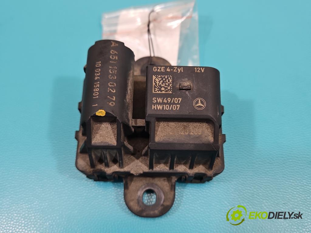 Mercedes E W212 2009-2016 2.2 CDI 136 HP automatic 100 kW 2143 cm3 5- Relé: svíčky: zařicích: A6511530279 (Relé)