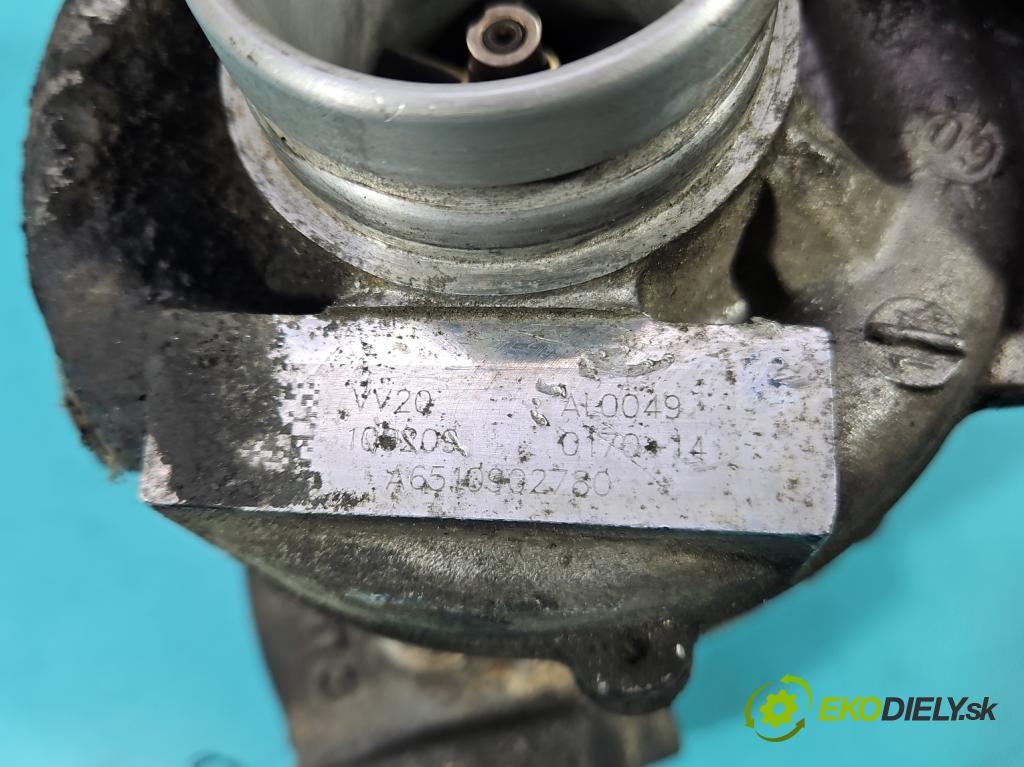 Mercedes E W212 2009-2016 2.2 CDI 136 HP automatic 100 kW 2143 cm3 5- turbodúchadlo, turbo VV20 (Turbodúchadlo (kompletné))