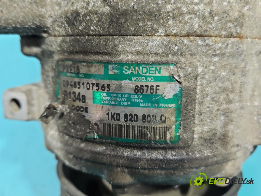 Seat Altea 2.0 tdi 140 HP automatic 103 kW 1968 cm3 5- Kompresor: klimatizácie 1K0820803Q (Kompresor klimatizácie)