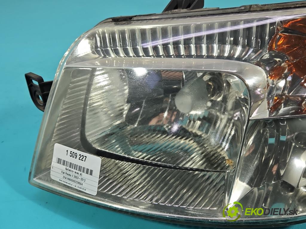 Fiat Panda II 2003-2012 1.1 54 hp manual 40 kW 1108 cm3 5- světlo levý  (Klika dveří ostatní)