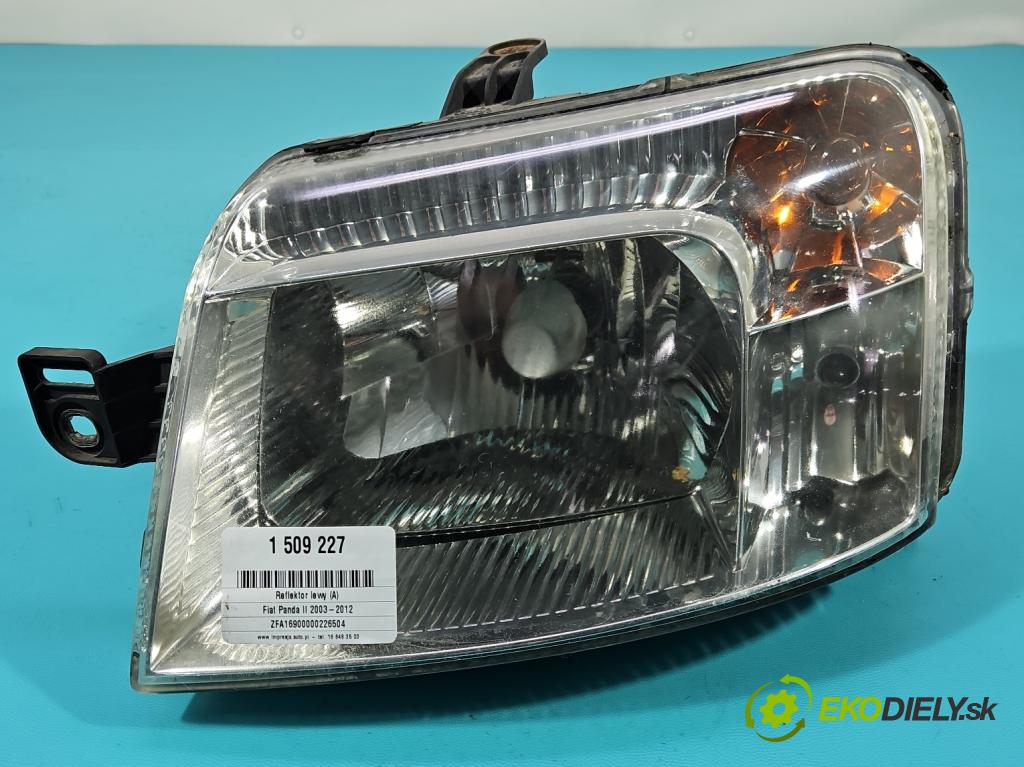 Fiat Panda II 2003-2012 1.1 54 hp manual 40 kW 1108 cm3 5- světlo levý  (Klika dveří ostatní)