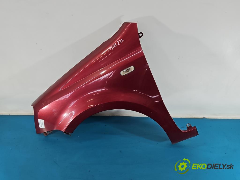 Fiat Panda II 2003-2012 1.1 54 hp manual 40 kW 1108 cm3 5- blatnik přední levý  (Levý přední blatník)