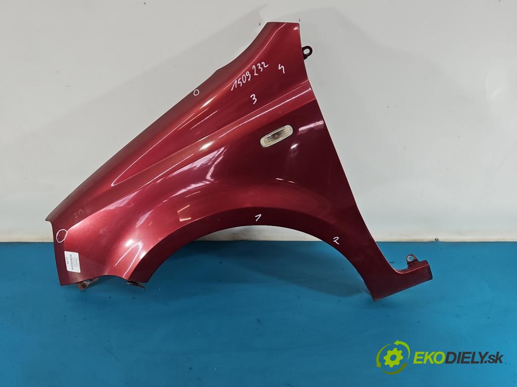 Fiat Panda II 2003-2012 1.1 54 hp manual 40 kW 1108 cm3 5- blatnik přední levý  (Levý přední blatník)