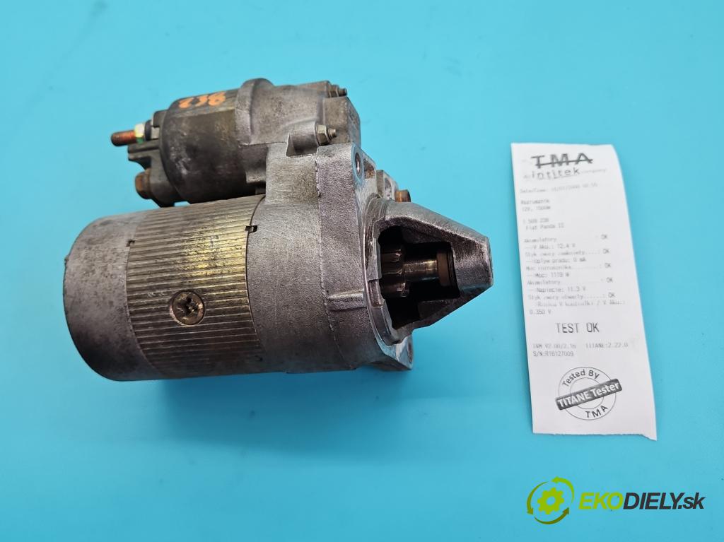 Fiat Panda II 2003-2012 1.1 54 HP manual 40 kW 1108 cm3 5- štartér 63101021 (Štartér)